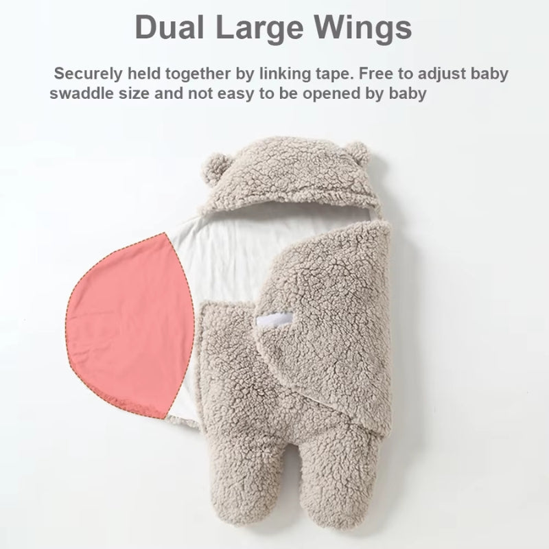 Personalized Soft Newborn Swaddle Blanket Sack