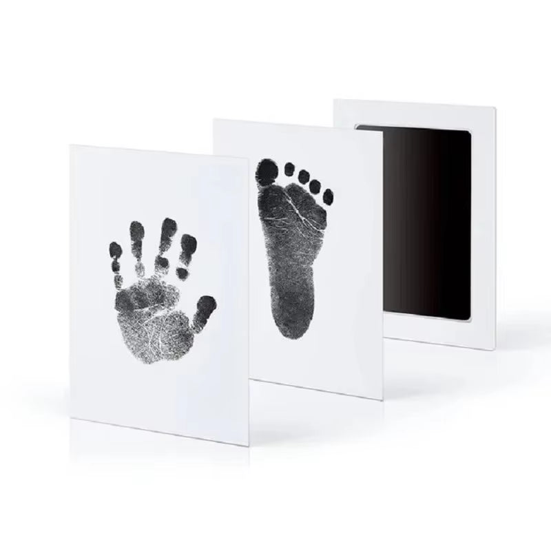 2/4Pc Baby Handprint Footprints Ink Pads Safe Non-Toxic No-Touch Skin Inkless Inkpad Kits Pet Cat Dog Paw Prints Souvenirs Gifts