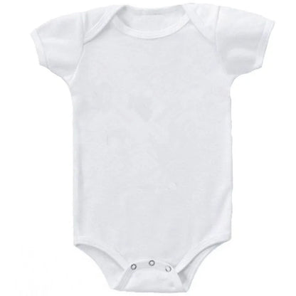 Custom Made YOUR TEXT HERE Baby Romper Newborn Baby Boy Girl 100% Cotton Short Sleeve Infant Baby Clothes