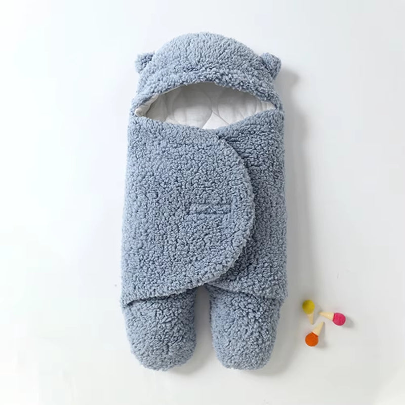 Personalized Soft Newborn Swaddle Blanket Sack