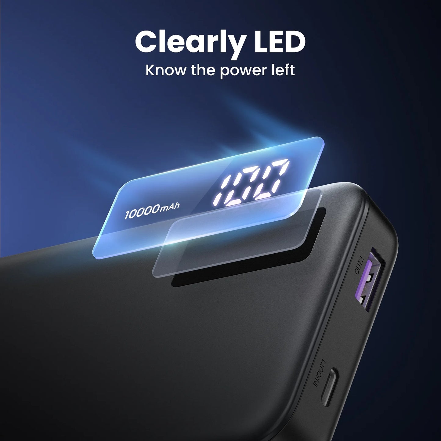 20000Mah Power Bank, 100W Fast Portable Charger for Iphone Laptop Tablet and More