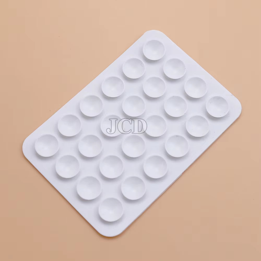 Silicone Suction Pad Back Sticker Suction Cup Phone Holder Silicone Cup Mat Smartphone Wall Stand Fixed for Glass Ceramic Tiles