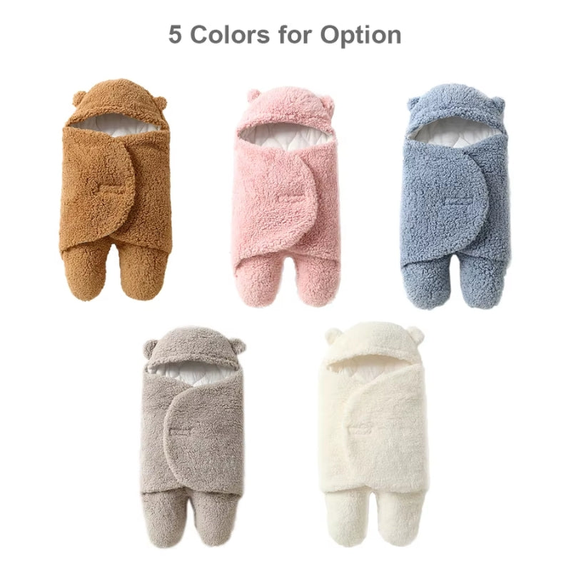 Personalized Soft Newborn Swaddle Blanket Sack