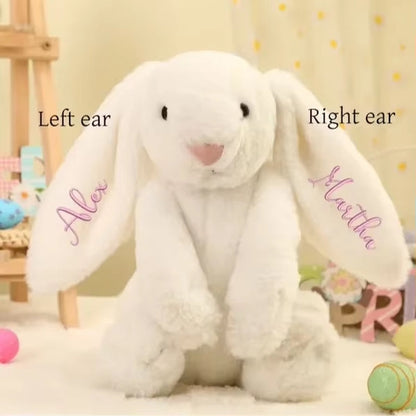 Personalized Embroidered Plush Bunny Toy