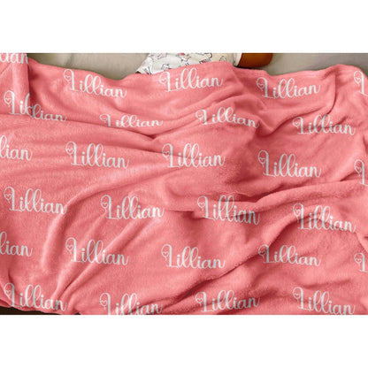 Custom Name Baby Blanket