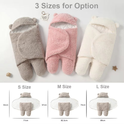 Personalized Soft Newborn Swaddle Blanket Sack