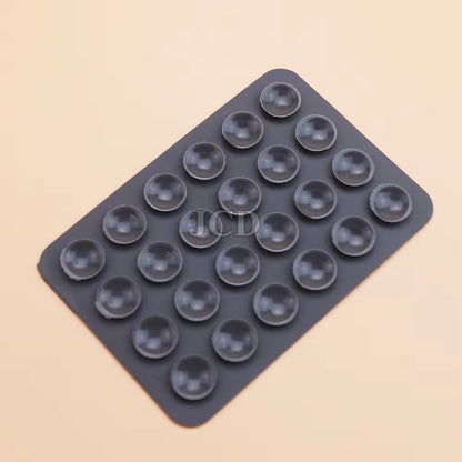 Silicone Suction Pad Back Sticker Suction Cup Phone Holder Silicone Cup Mat Smartphone Wall Stand Fixed for Glass Ceramic Tiles