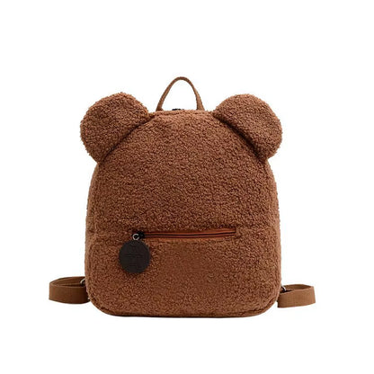 Personalized Kids Backpack Custom Travel Backpack Preschool Kids Bag Monogram Teddy Bear Toddler Backpacks