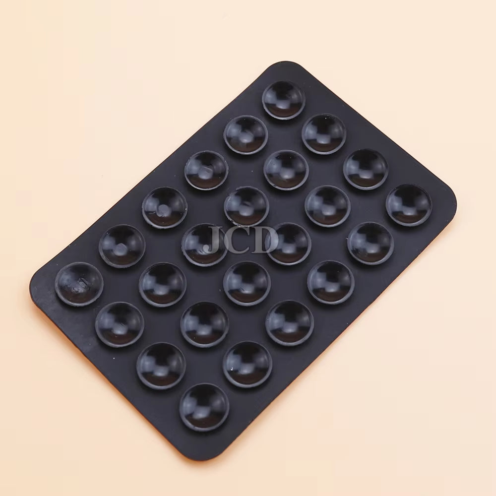 Silicone Suction Pad Back Sticker Suction Cup Phone Holder Silicone Cup Mat Smartphone Wall Stand Fixed for Glass Ceramic Tiles