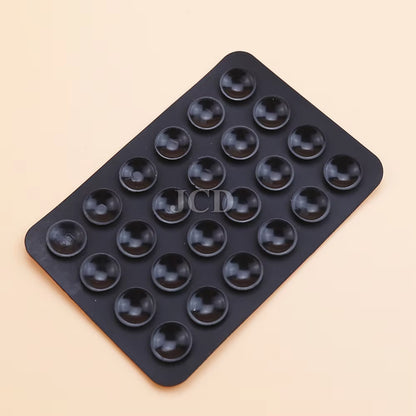 Silicone Suction Pad Back Sticker Suction Cup Phone Holder Silicone Cup Mat Smartphone Wall Stand Fixed for Glass Ceramic Tiles