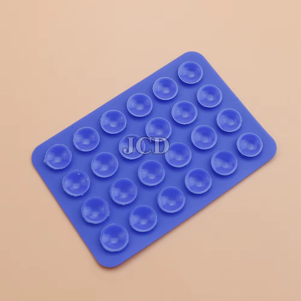 Silicone Suction Pad Back Sticker Suction Cup Phone Holder Silicone Cup Mat Smartphone Wall Stand Fixed for Glass Ceramic Tiles