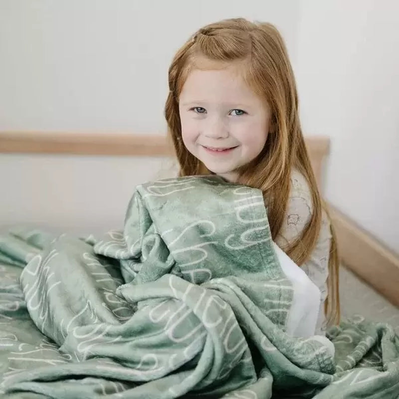 🎁BUY 2 FREE SHIPPING🎁 High Quality Super Soft Custom Family Name Blanket