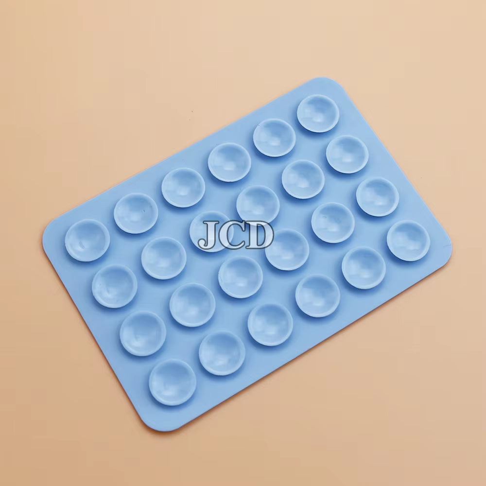 Silicone Suction Pad Back Sticker Suction Cup Phone Holder Silicone Cup Mat Smartphone Wall Stand Fixed for Glass Ceramic Tiles