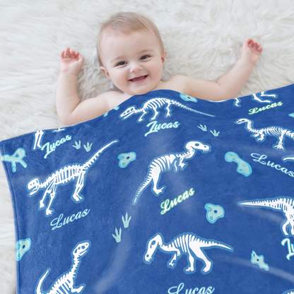 Custom Name Baby Blanket