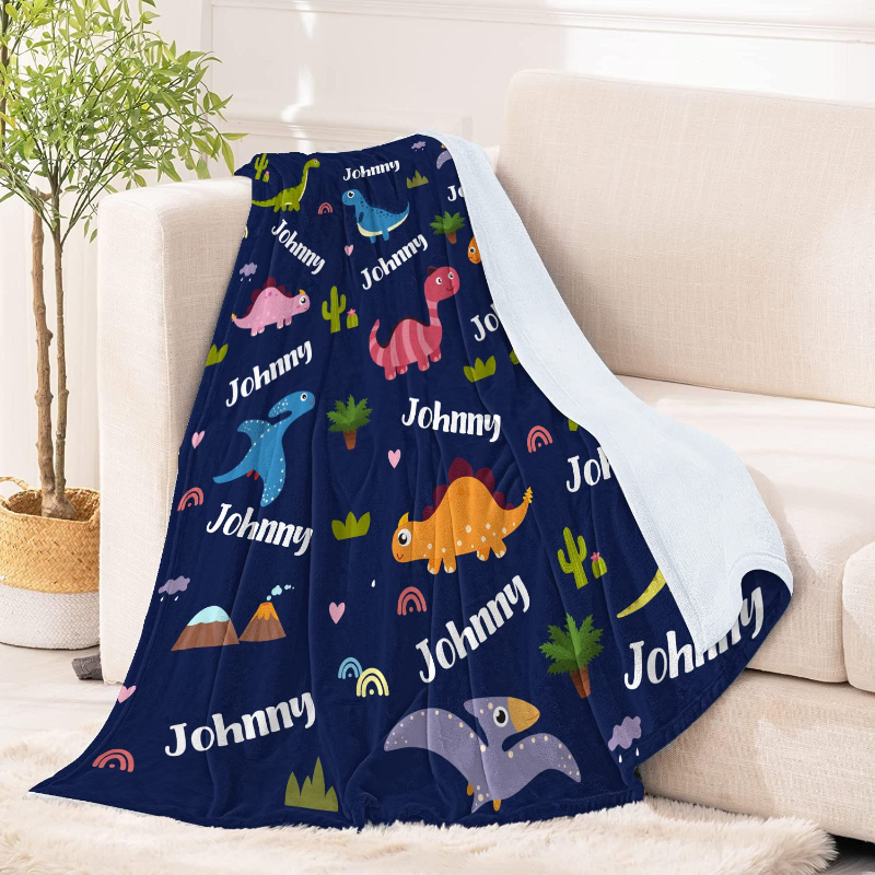 Custom Name Baby Blanket
